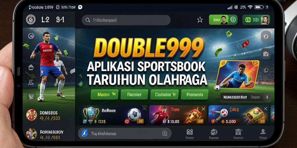 Tampilan gameplay Sportsbook yang menarik dan interaktif.