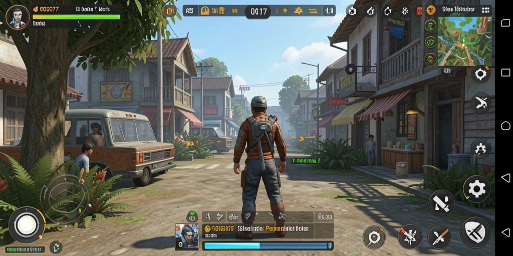 Screenshot utama GOGO77 menampilkan gameplay simulasi yang mendebarkan.