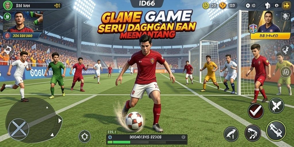 Gameplay seru dan kompetitif di ID66 dengan grafik yang menawan.
