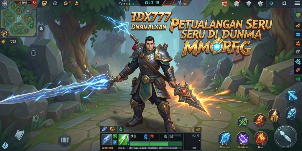 Tampilan gameplay seru di dunia <strong>IDX777</strong> yang penuh petualangan.