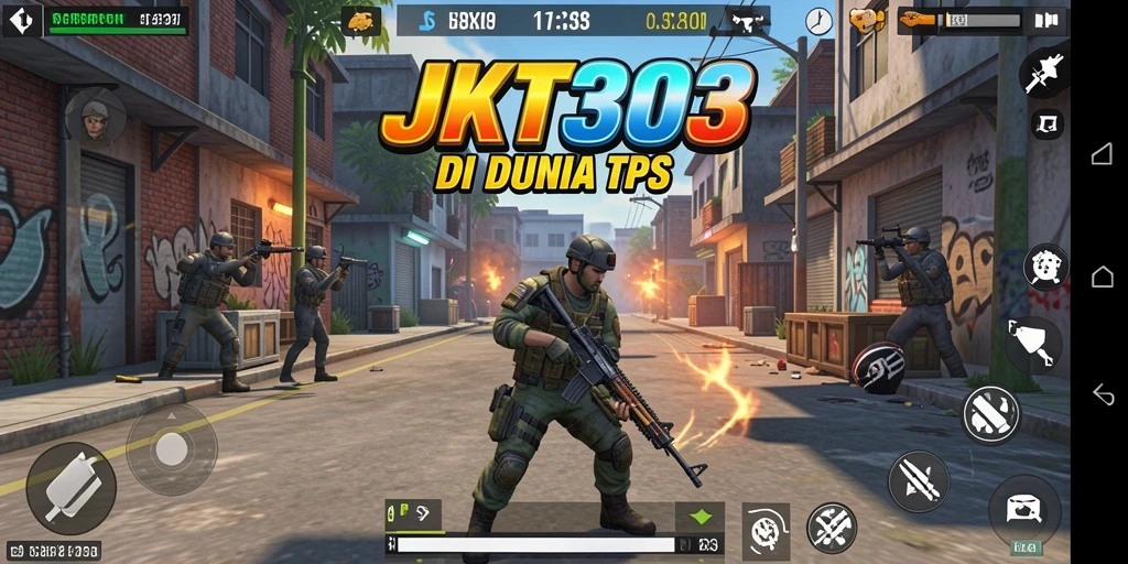 Tampilan gameplay JKT303 yang penuh aksi dan strategi.