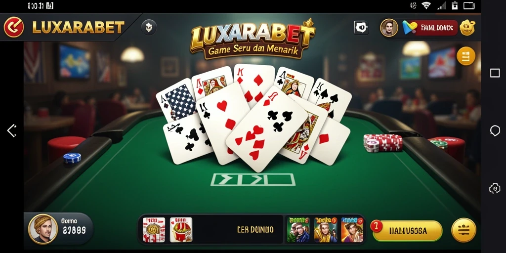 Gameplay LUXARABET yang seru dan menarik dalam permainan Domino.