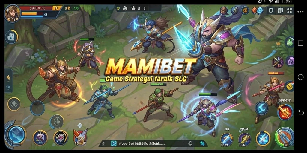 Tangkapan layar menunjukkan aksi seru dalam gameplay SLG MAMIBET.