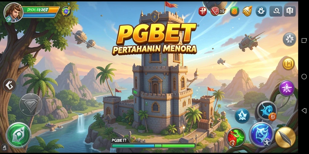 Tampilan permainan PGBET yang seru dalam kategori Tower Defense.
