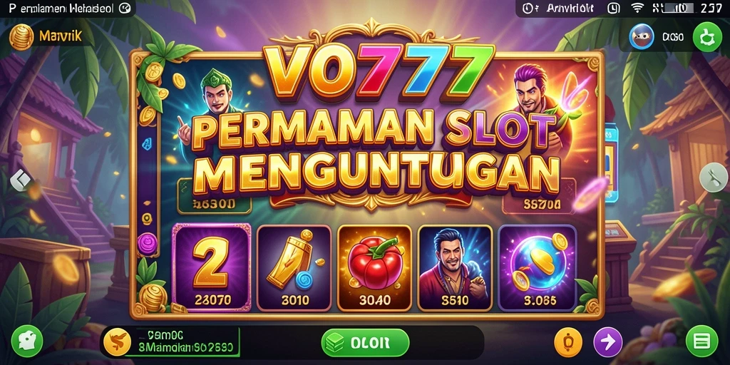 Screenshot gameplay VO777 menampilkan momen seru saat bermain slot.